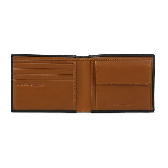 bugatti Roccia Geldbörse RFID Schutz Leder 11 cm