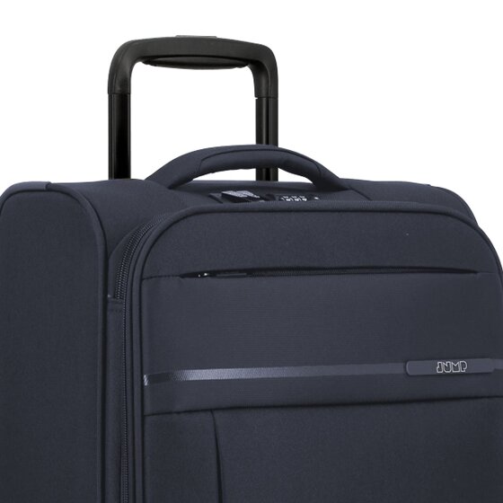 Jump Monthélys 4 Rollen Kabinentrolley 55 cm mit Dehnfalte Jump Monthélys 4 Rollen Kabinentrolley 55 cm mit Dehnfalte