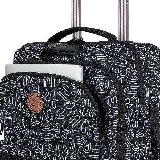 Cabaia Soft Suitcase Small 4 Rollen Kabinentrolley S 55 cm Laptopfach