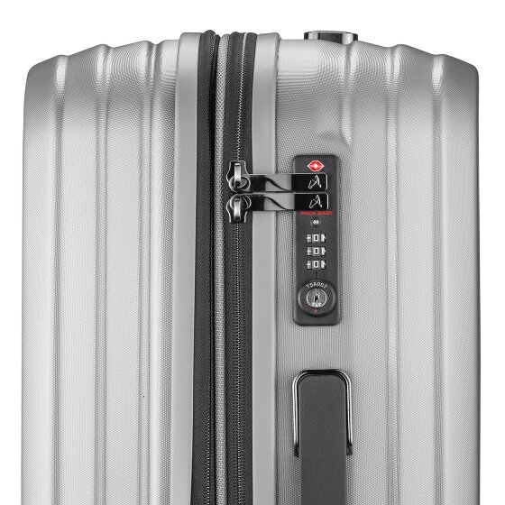 Pack Easy Genius 4 Rollen Trolley M 66 cm mit Dehnfalte