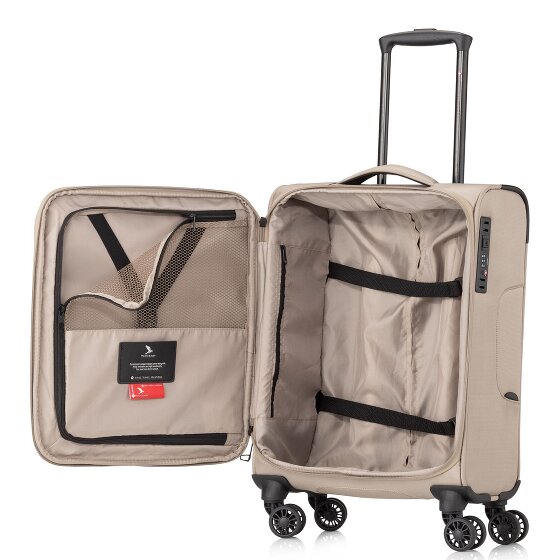 Pack Easy GoOn 4 Rollen Kabinentrolley 55 cm Laptopfach