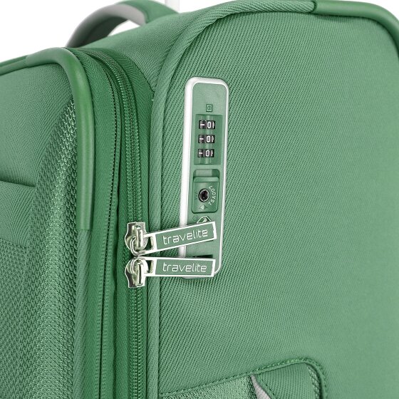 Travelite Miigo 4 Rollen Kofferset 3-teilig mit Dehnfalte