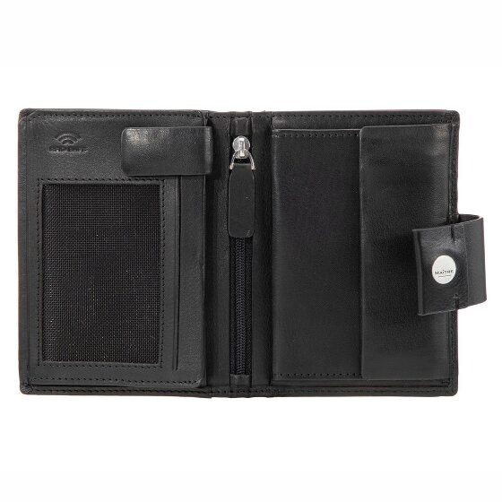 Maître Henau Dawina Geldbörse RFID Schutz Leder 9.5 cm