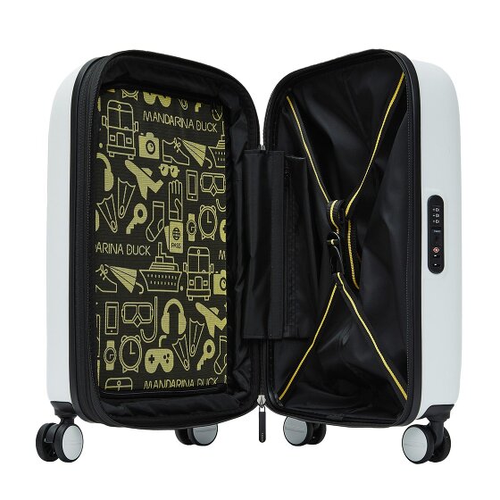 Mandarina Duck Logoduck 4-Rollen Kabinentrolley 55 cm