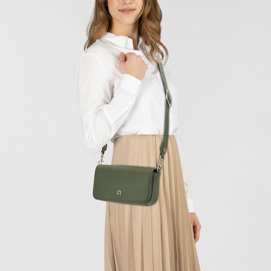 AIGNER Zita Umhängetasche Leder 23 cm