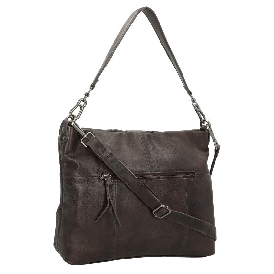 FredsBruder Check my Bag Schultertasche Leder 35 cm