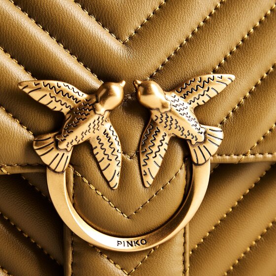 PINKO Love One Umhängetasche Leder 26.5 cm