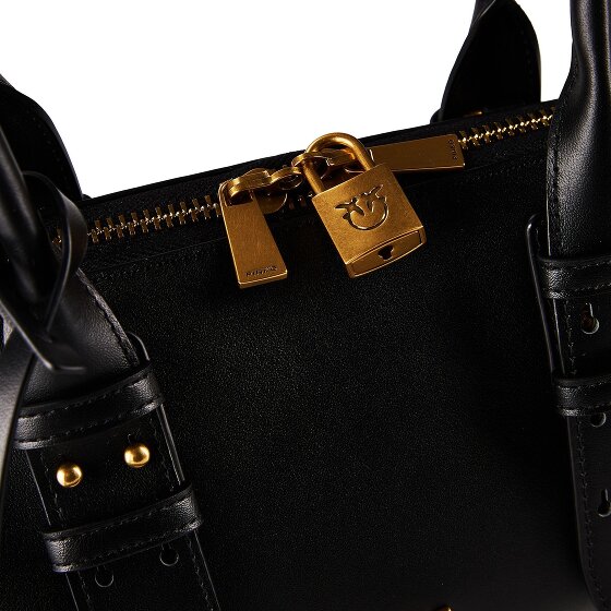 PINKO Bowling Bag Schultertasche Leder 36 cm