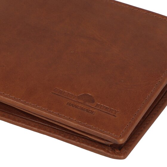 Greenburry Newport Geldbörse RFID Schutz Leder 12 cm