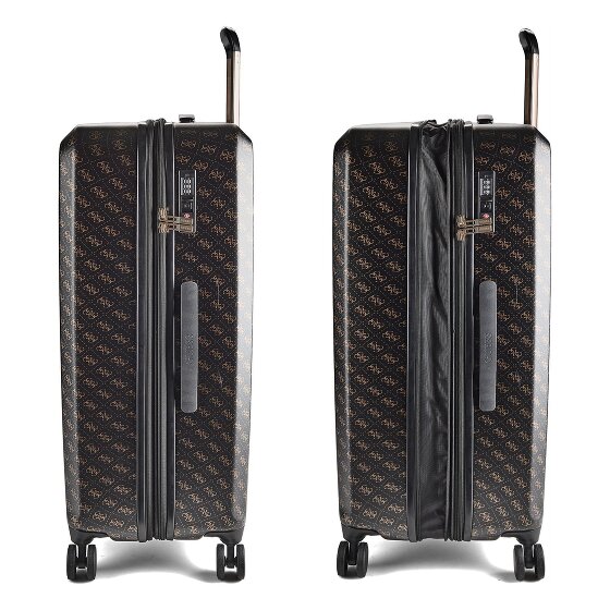 Guess Latona 4 Rollen Trolley 76 cm mit Dehnfalte