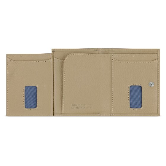 bugatti Secure Slim Geldbörse RFID Schutz Leder 8 cm