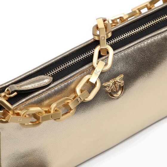 PINKO Half Moon Handtasche Leder 23 cm