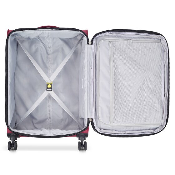Delsey Paris Pin Up 6 4 Rollen Trolley 69 cm mit Dehnfalte