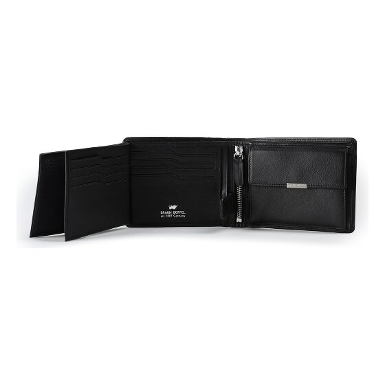 Braun Büffel Golf 3.0 Geldbörse RFID Schutz Leder 12 cm