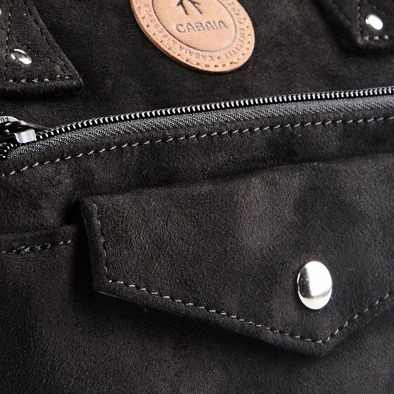 Cabaia Crossbody Suede Handtasche M 26 cm