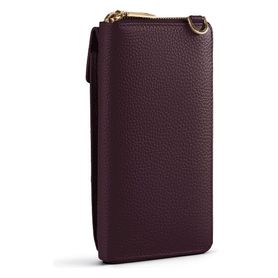 Lazarotti Bologna Leather Zip-Around Geldbörse Handytasche Leder 19 cm