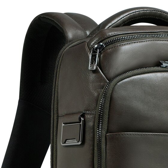 Piquadro Zaino Daypack Leder 40 cm Laptopfach