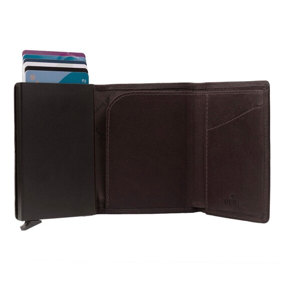 The Chesterfield Brand Wax Pull Up Kreditkartenetui RFID Schutz Leder 7 cm