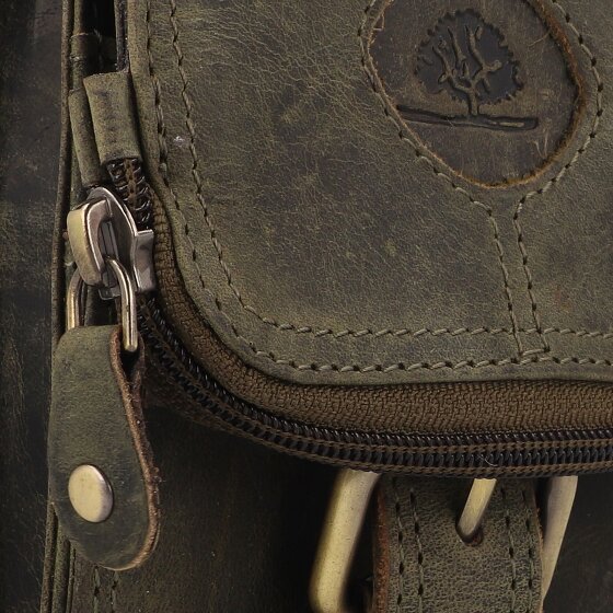 Greenburry Vintage Gürteltasche Leder 13.5 cm
