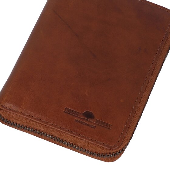 Greenburry Newport Geldbörse RFID Schutz Leder 13 cm