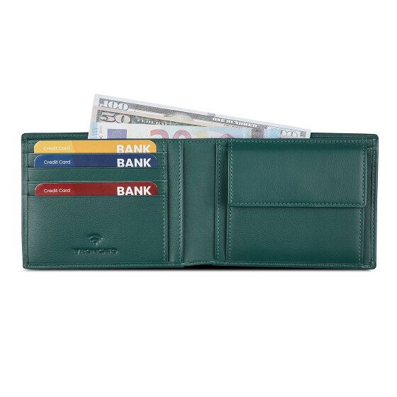 Roncato Detroit Geldbörse RFID Schutz Leder 12 cm