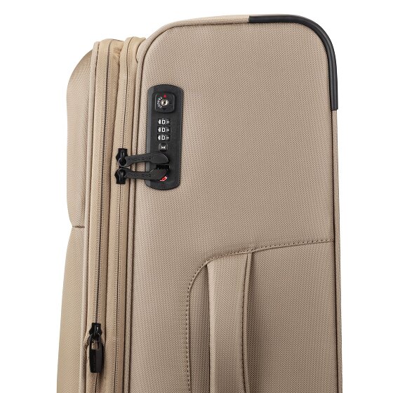 Pack Easy GoOn 4 Rollen Trolley M 67 cm mit Dehnfalte Pack Easy GoOn 4 Rollen Trolley M 67 cm mit Dehnfalte