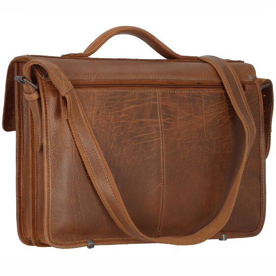 Greenland Nature Nature Aktentasche Leder  40 cm