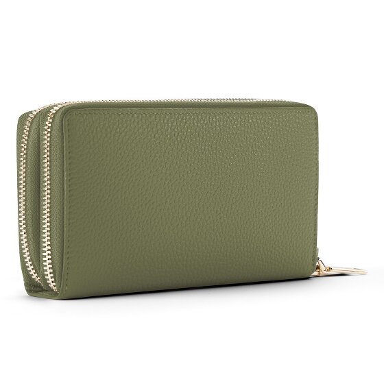 Lazarotti Bologna Leather XL Double Zip-Around Geldbörse RFID Leder 20 cm