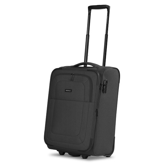 Redolz Essentials 12 2 Rollen Kabinentrolley S 55 cm mit Dehnfalte