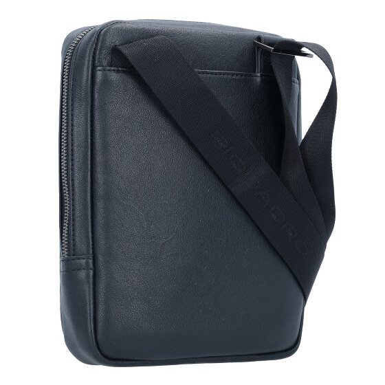 Piquadro Black Square Umhängetasche Leder 17 cm