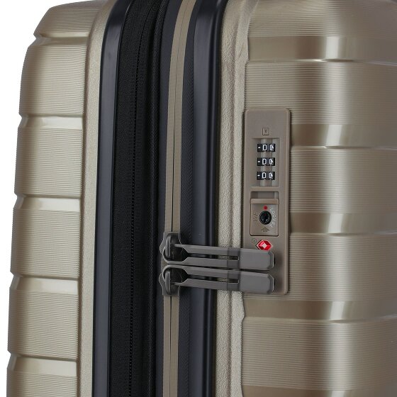 Travelite Air Base 4 Rollen Kabinentrolley 55 cm mit Dehnfalte Travelite Air Base 4 Rollen Kabinentrolley 55 cm mit Dehnfalte