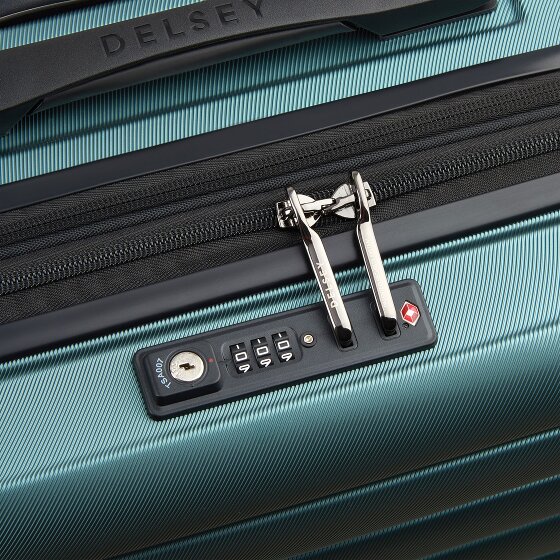 Delsey Paris Shadow 5.0 4-Rollen Businesstrolley 38 cm Laptopfach mit Dehnfalte