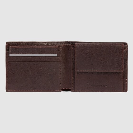 Piquadro Carl Geldbörse RFID Schutz Leder 11 cm