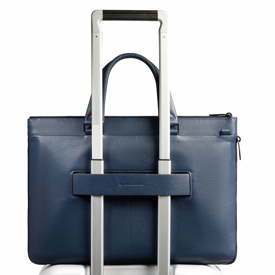 Piquadro Russel Aktentasche RFID Schutz Leder 42 cm Laptopfach