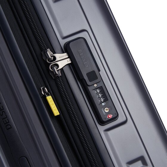 Delsey Paris Rempart 4-Rollen Trolley 73 cm mit Dehnfalte