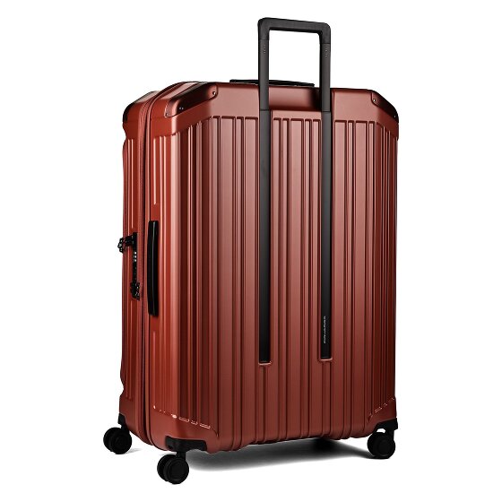 Piquadro PQ-Light 4 Rollen Trolley 78 cm mit Dehnfalte