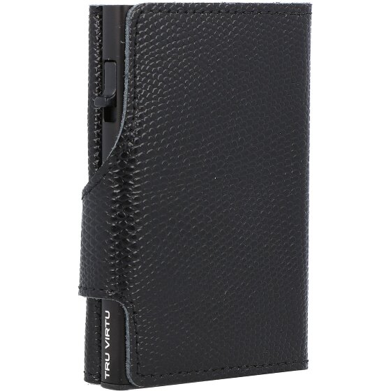 Tru Virtu Click & Slide Kreditkartenetui RFID Leder 6,5 cm Tru Virtu Click & Slide Kreditkartenetui RFID Leder 6,5 cm