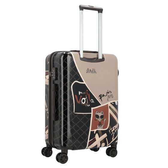 Anekke Viaje 4 Rollen Kofferset 2-teilig mit Dehnfalte