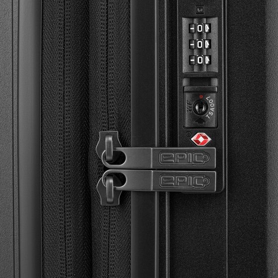 Epic Halo 4 Rollen Kabinentrolley 55 cm mit Dehnfalte Epic Halo 4 Rollen Kabinentrolley 55 cm mit Dehnfalte