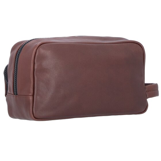 Piquadro Harper Kulturbeutel Leder 23 cm