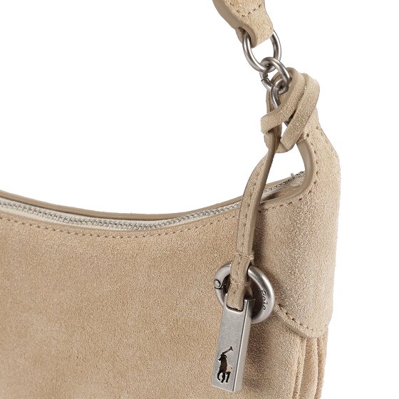 POLO RALPH LAUREN Polo ID Schultertasche Leder 26 cm
