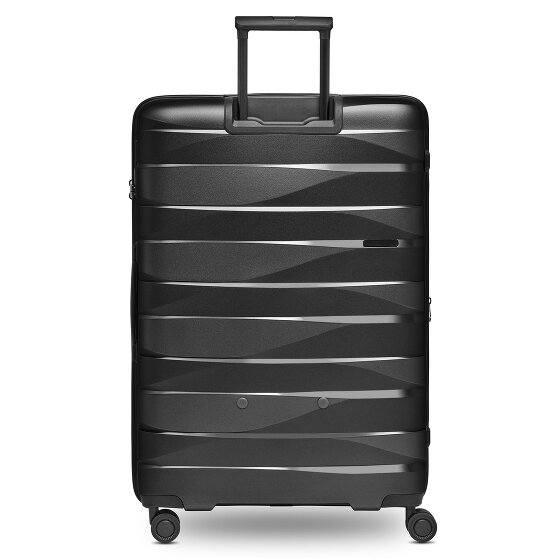 Bergpfeil Travel 4 Rollen Trolley L 75 cm mit Dehnfalte