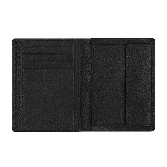Redolz Leather Essentials HF Geldbörse RFID Leder 9,5 cm ausklappbar