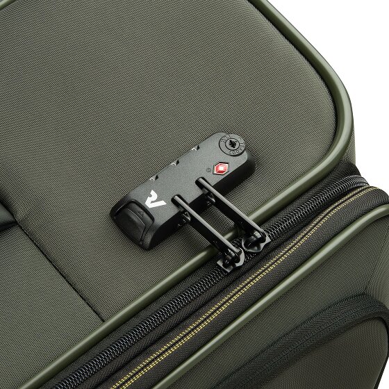 Roncato Metropolitan 4 Rollen Kabinentrolley 55 cm mit Dehnfalte