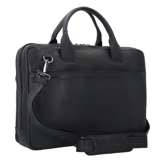 Plevier Structure Petronas Aktentasche Leder 40 cm Laptopfach