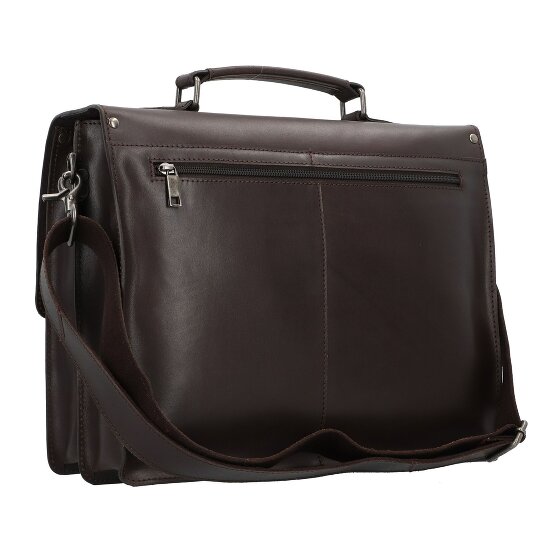 Burkely Vintage Scott Aktentasche Leder 38 cm