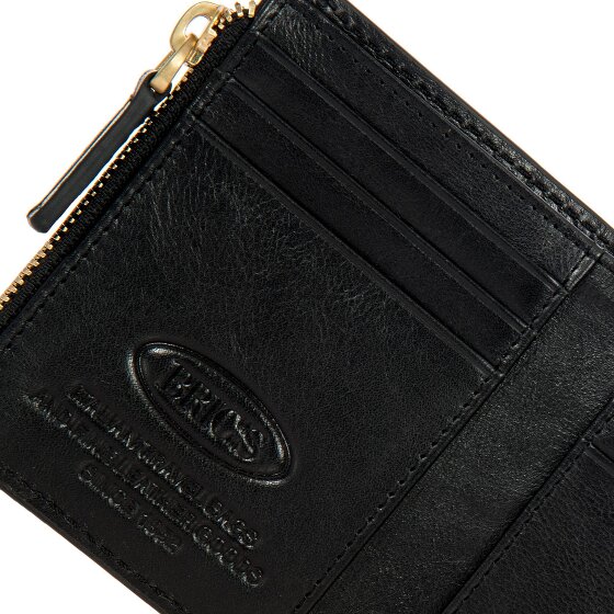 Bric's Volterra Geldbörse RFID Schutz Leder 11 cm