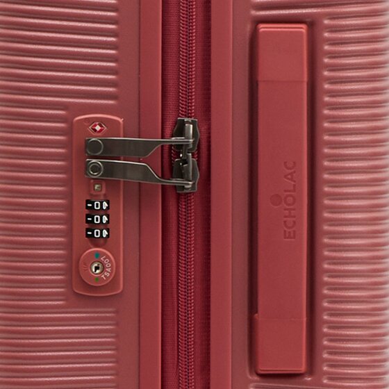 Echolac Ultima 4 Rollen Kabinentrolley 54 cm mit Dehnfalte