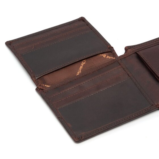 The Chesterfield Brand Wax Pull Up Geldbörse RFID Schutz Leder 11 cm