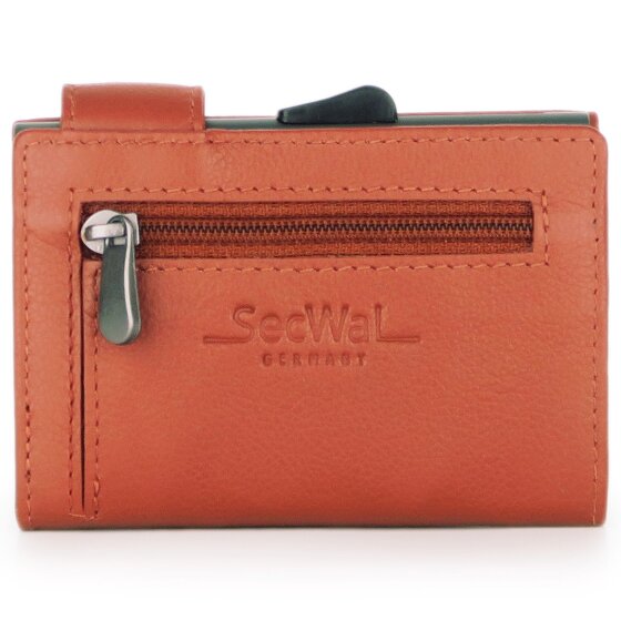 SecWal SecWal 1 Kreditkartenetui Geldbörse RFID Leder 9 cm